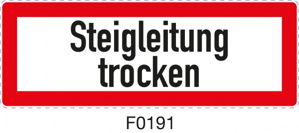 ISO 4066 - F0191 - Steigleitung trocken