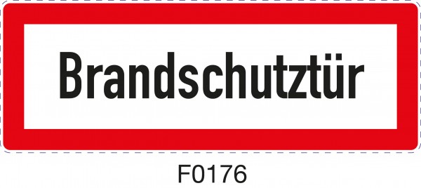 ISO 4066 - F0176 - Brandschutztür