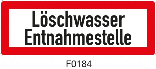 ISO 4066 - F0184 - Löschwasser Entnahmestelle