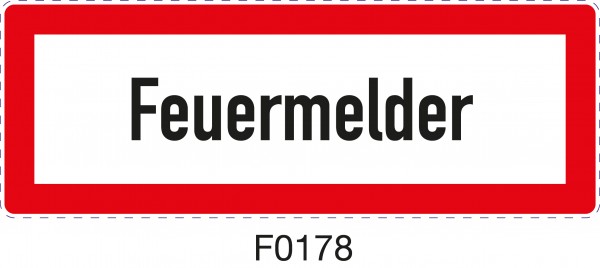 ISO 4066 - F0178 - Feuermelder