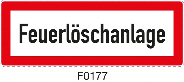 ISO 4066 - F0177 - Feuerlöschanlage